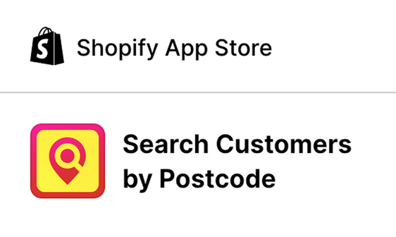 Customers by Postcode Search icon
